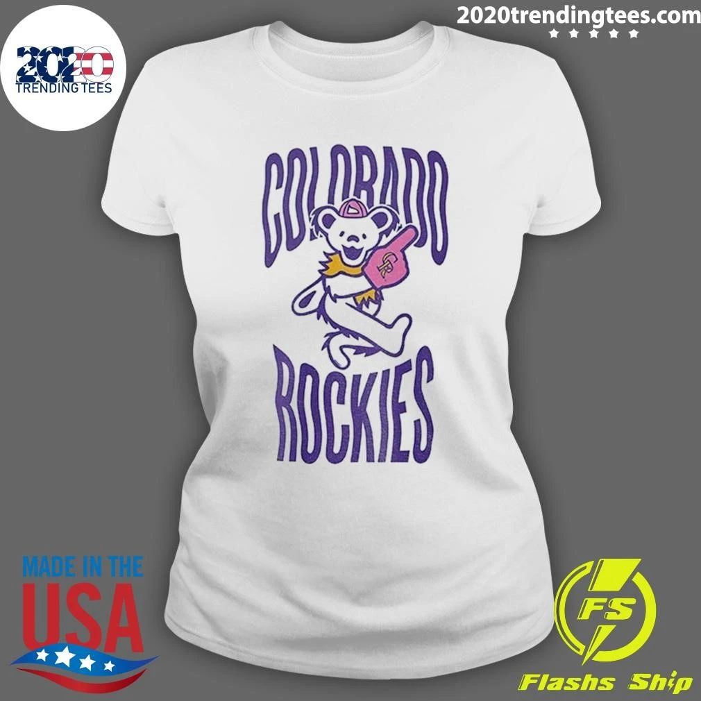Colorado Rockies Grateful Dead Night Baseball Mlb 2026 Shirt