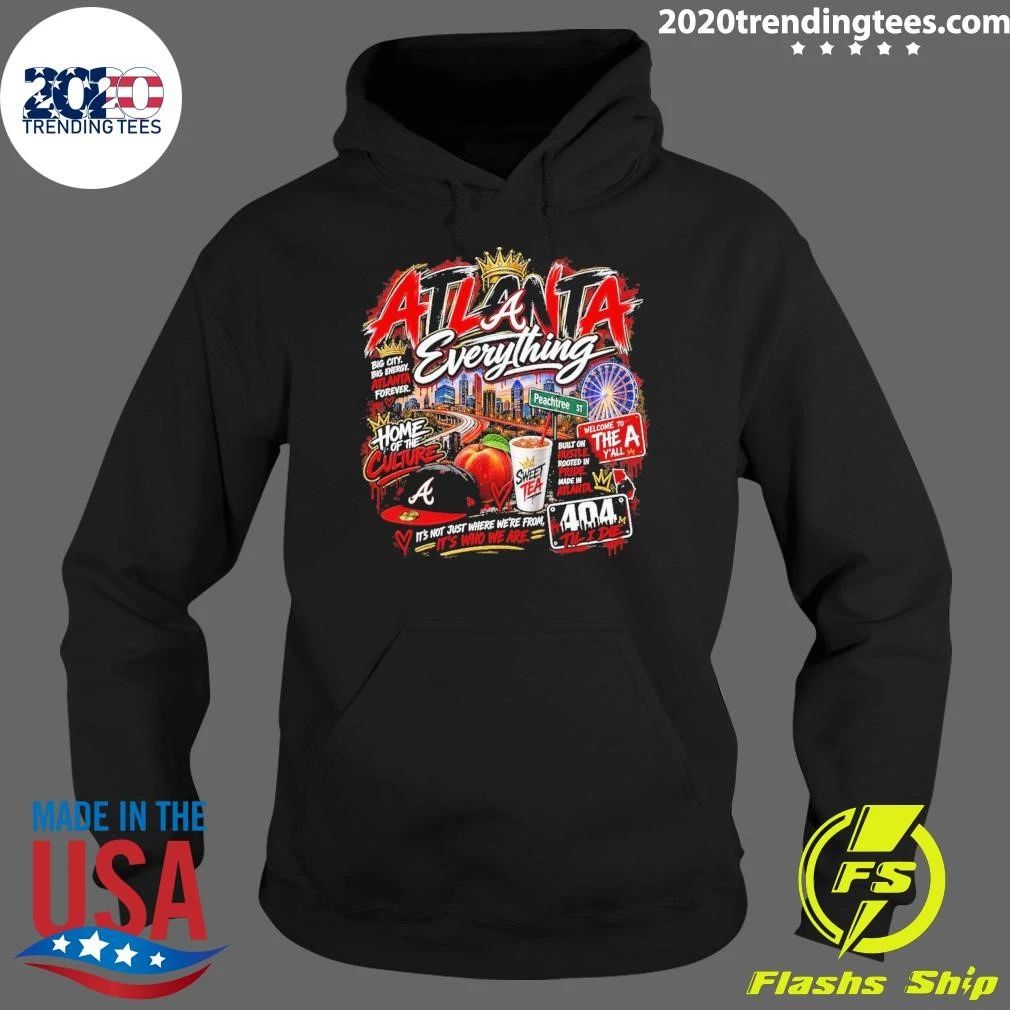 Atlanta Everything Georgia City Pride Graphic Tee Shirt