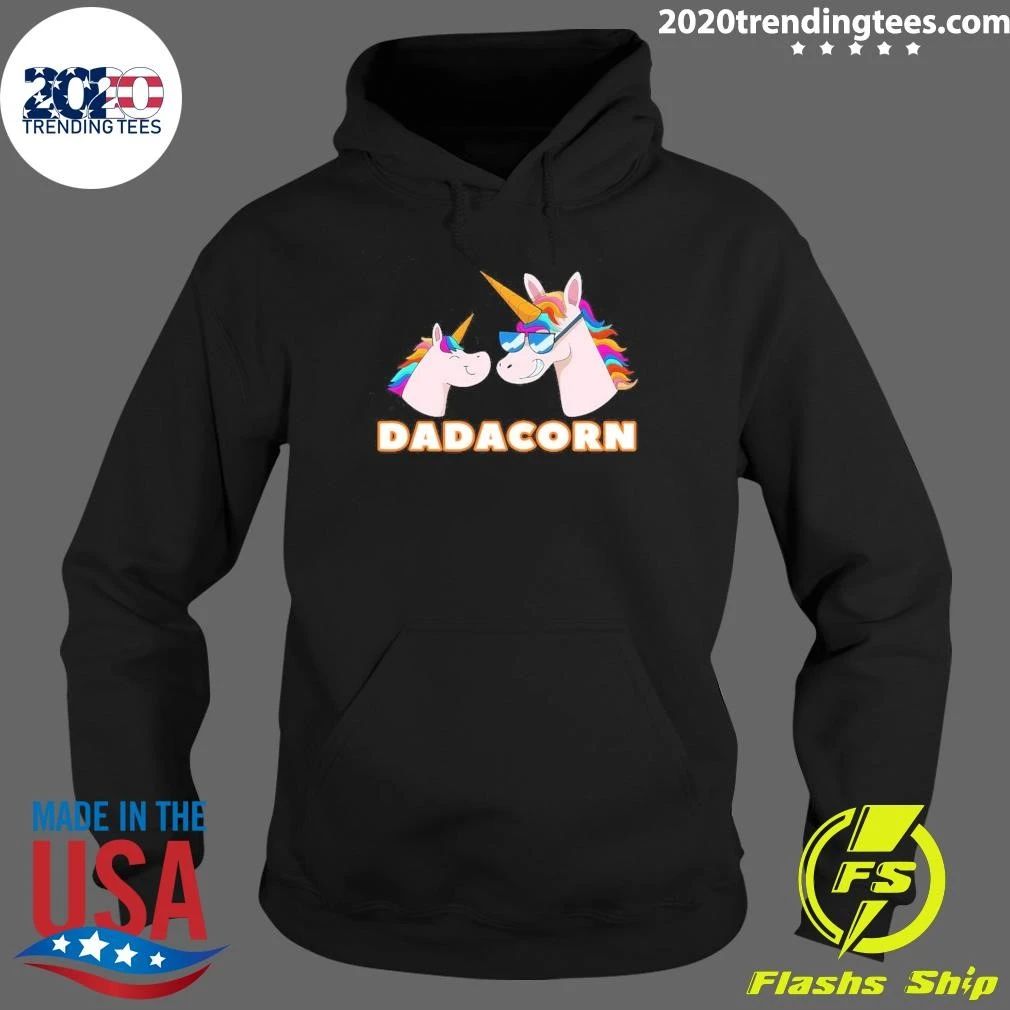 Dadacorn Unicorn Fathers Day Shirt