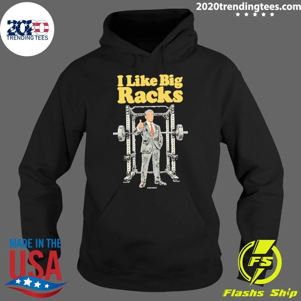 I Like Big Racks Gym Weightlifting Powerlifting Shirt