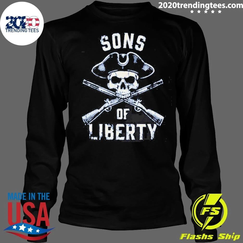 Sons Of Liberty Skull Gun Shirt
