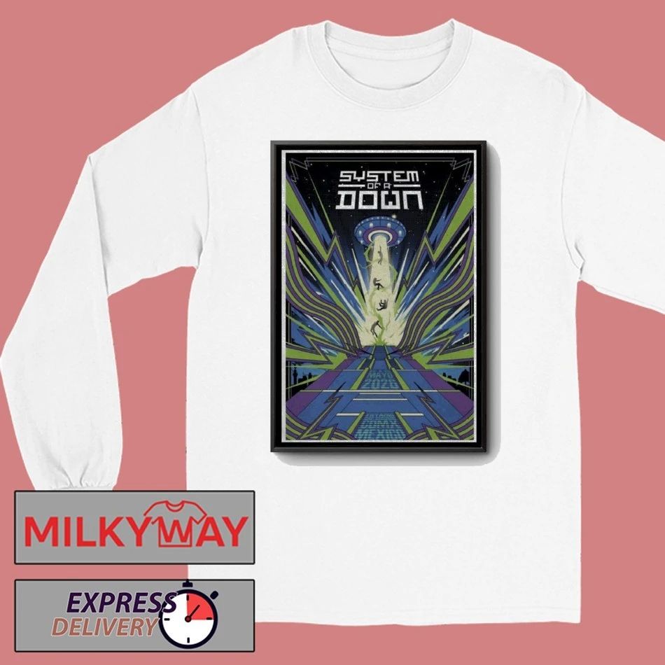 LIMITED System Of A Down Poster TOUR Mexico City May 27 & 28 2026 shirt