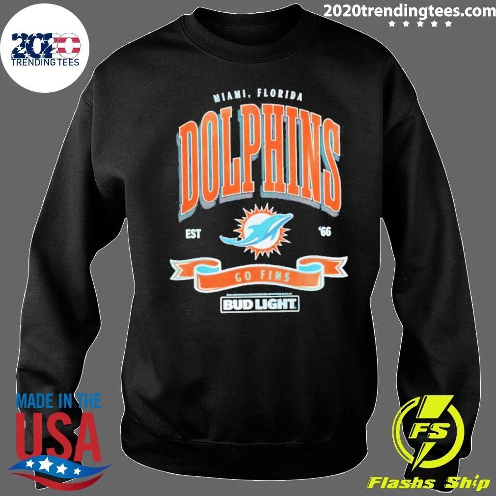 Miami Dolphins Bud Light ’66 GoFins Shirt
