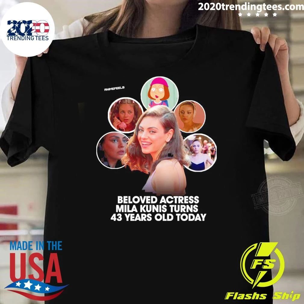 Happy 43rd Birthday to the legendary Mila Kunis Shirt