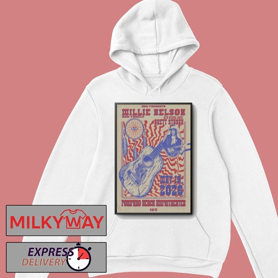 Willie Nelson Pompano Beach FL Tour On May 19 2026 Poster shirt