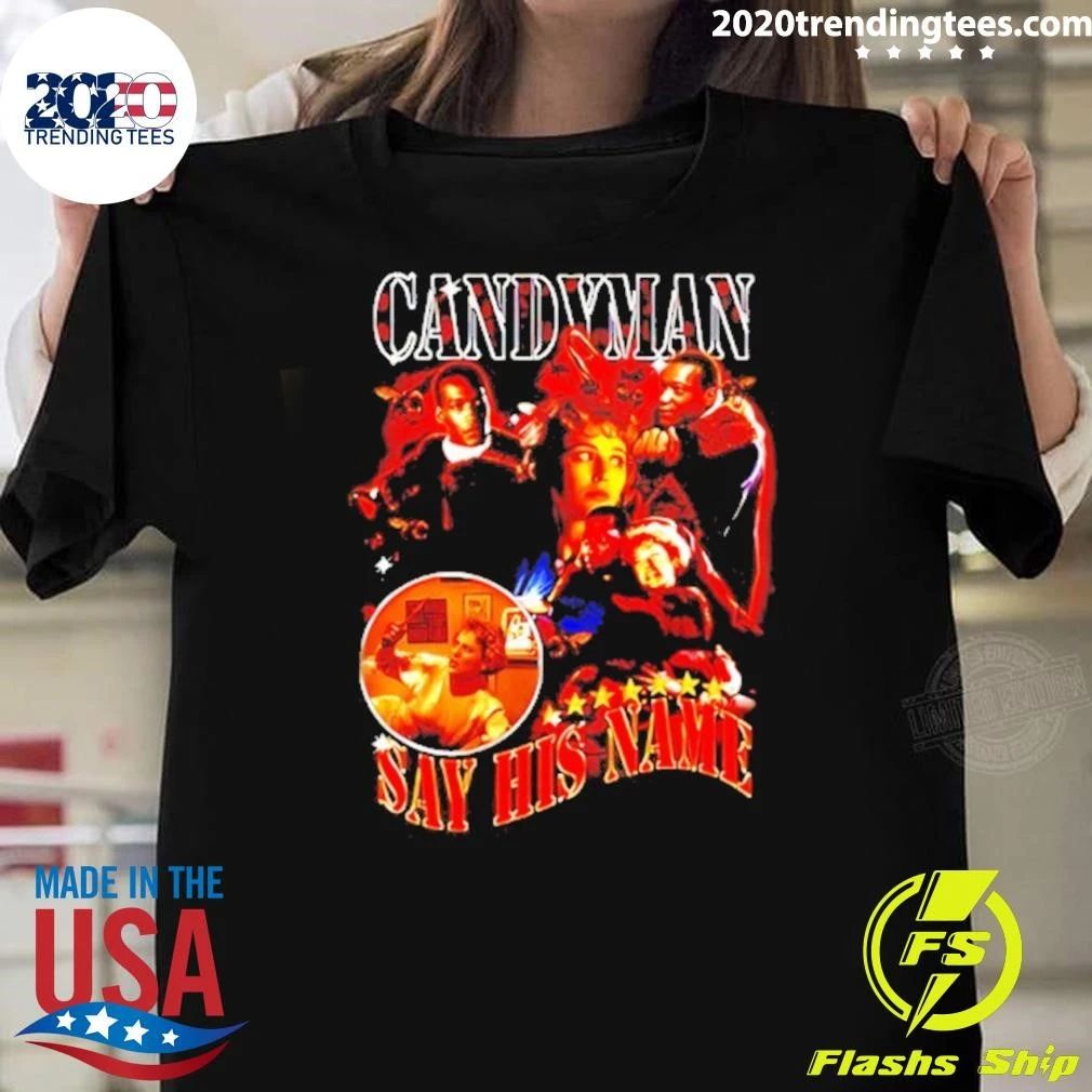 Candyman Say His Name Horror Movie Tony Todd Shirt