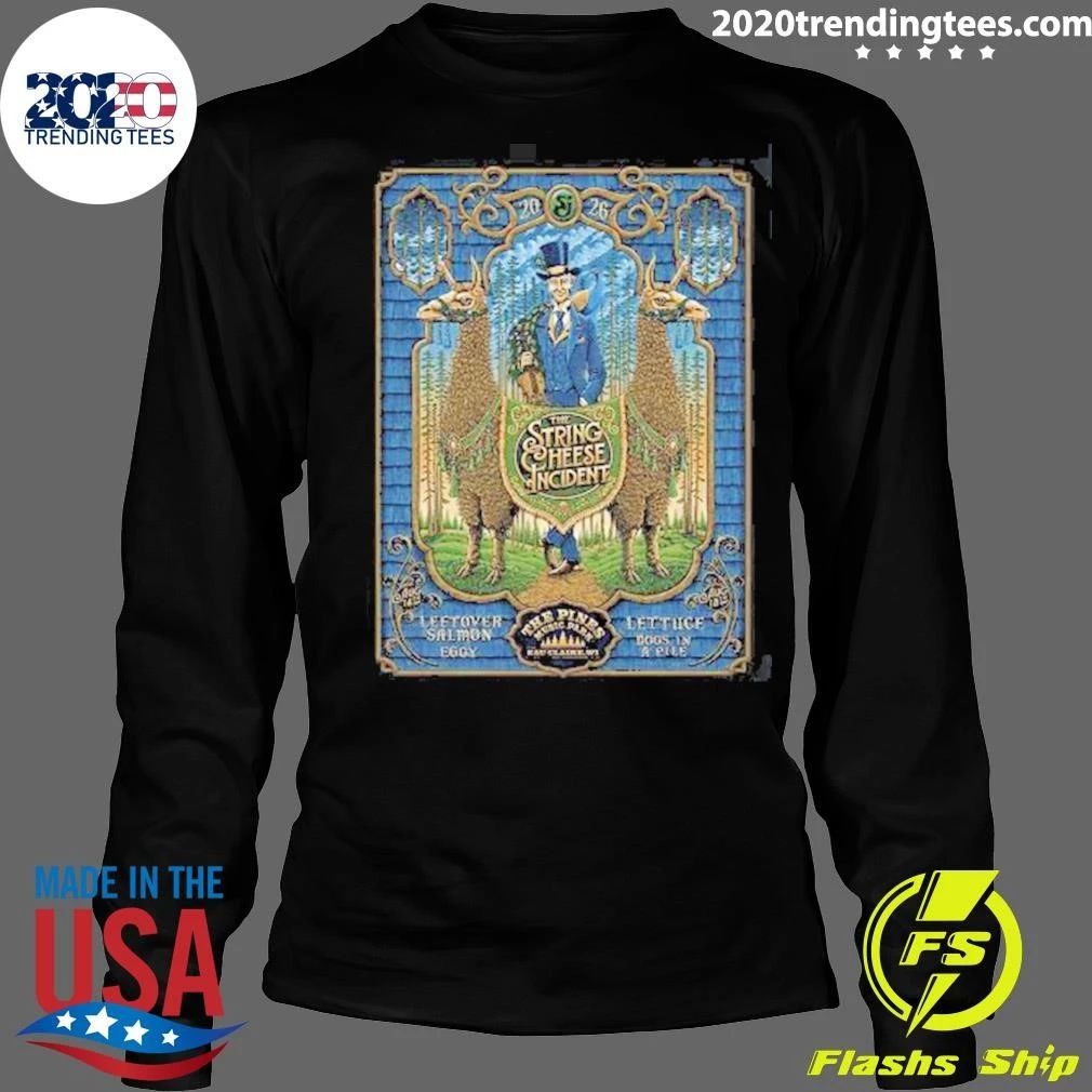 The String Cheese Incident August 14-15 2026 In Eau Claire WI Shirt
