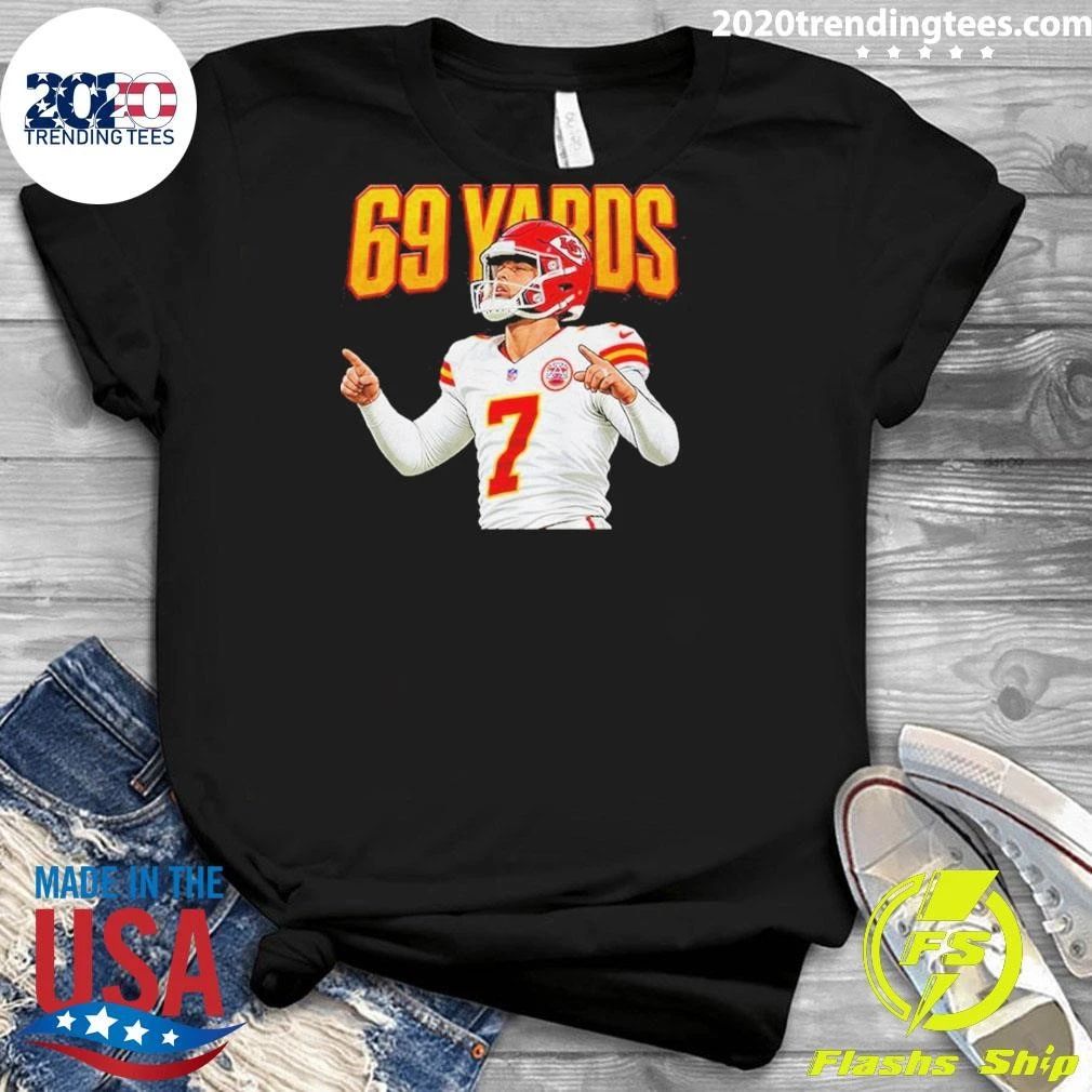 Whole Team Was Hyped For This 69-yard Fg By Harrison Butker Shirt