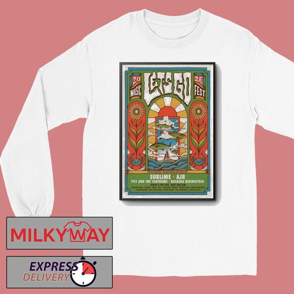 Let’s Go! Music Fest In Crownsville MD On Jun 5-6 2026 Event Poster shirt