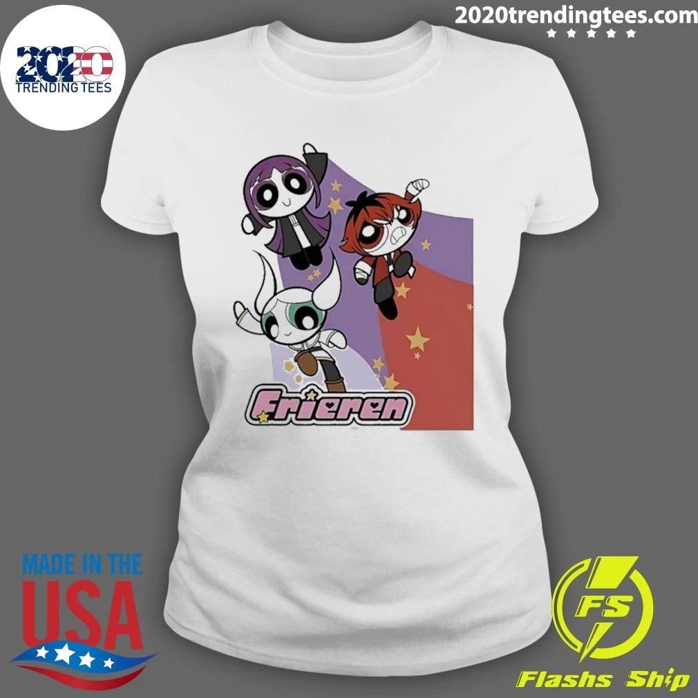 Frieren The Powerpuff Girls Shirt