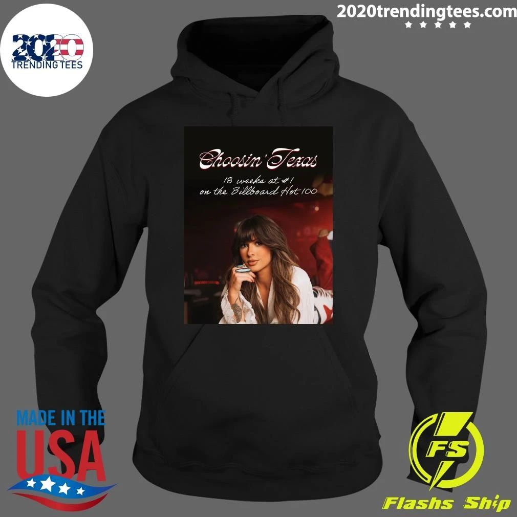 Choosin’ Texas 18 Weeks At #1 On The Billboard Hot 100 Shirt