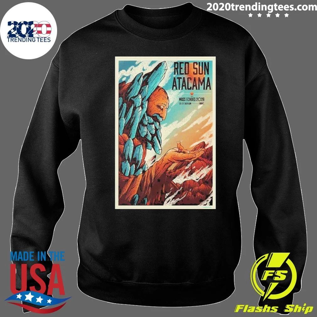 Red Sun Atacama Castillon France August 28 2026 Shirt