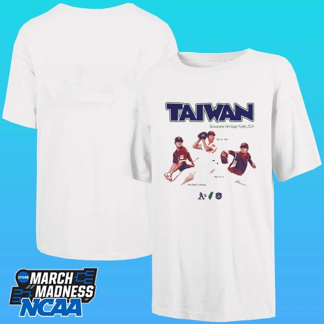 Athletics Taiwanese Heritage Night 2026 Shirt