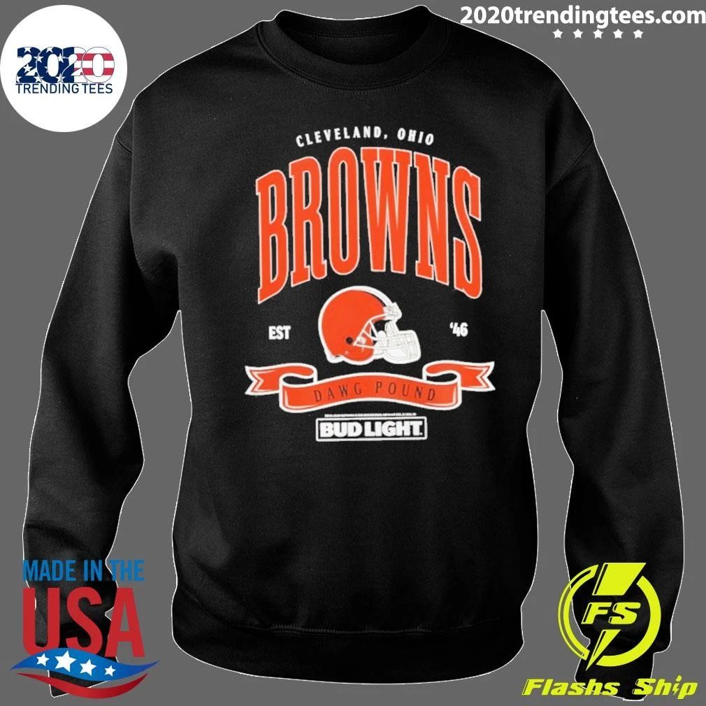 Cleveland Browns Bud Light ’46 Dawg Pund Shirt