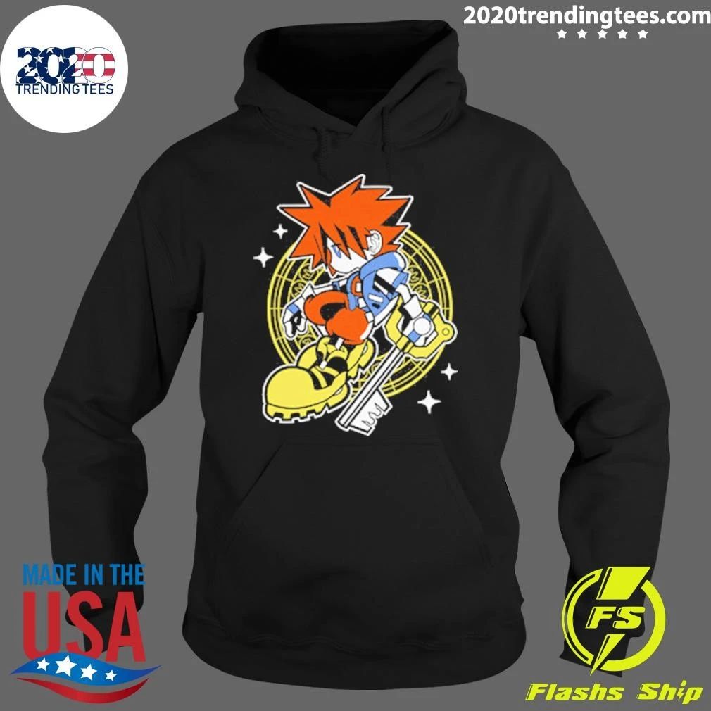 Kingdom Hearts Compilation Sora in Keyblade Shirt