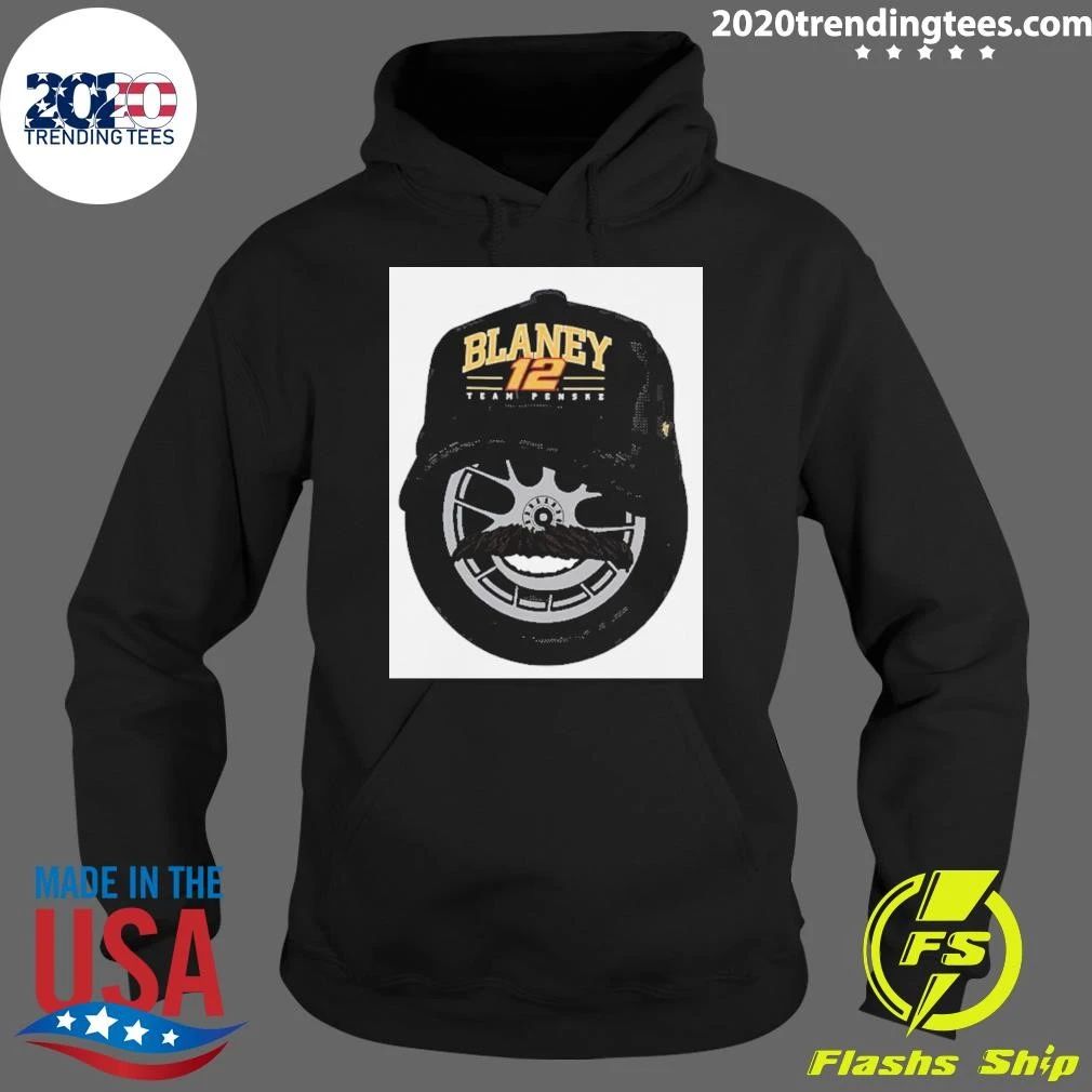 Ryan Blaney 12 Team Penske Mustache Shirt