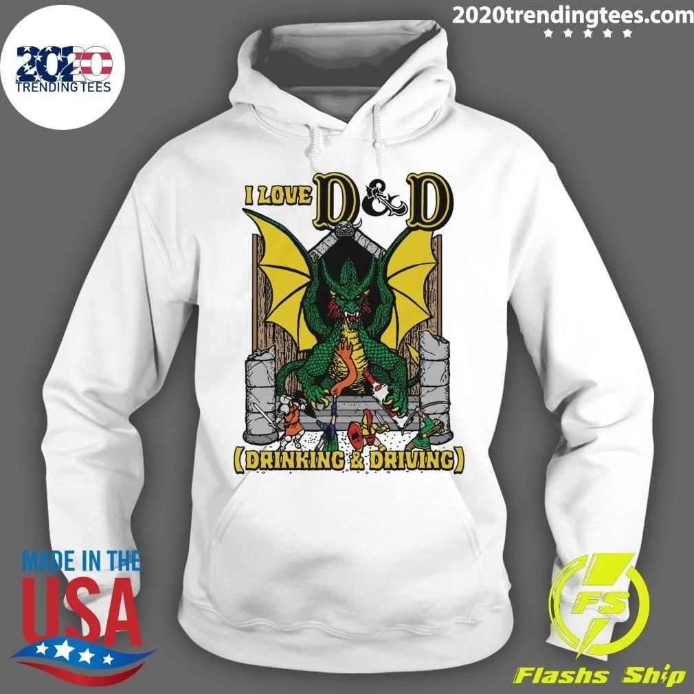 I Love D & D Drinking and Driving Shirt