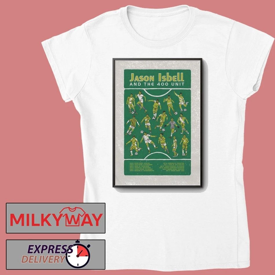 Jason Isbell And The 400 Unit UK-EU 2026 Tour Poster shirt