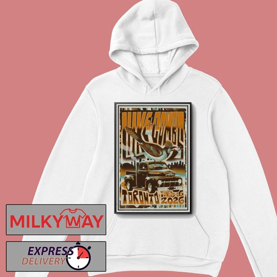 LIMITED Poster Luke Combs Toronto My Kinda Saturday Night 2026 TOUR shirt