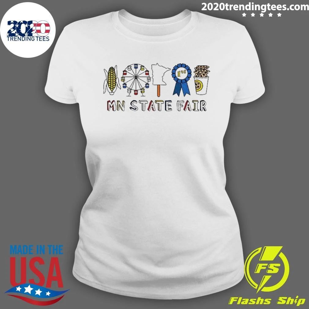 Mn State Fair Icons Minnesota Shirt