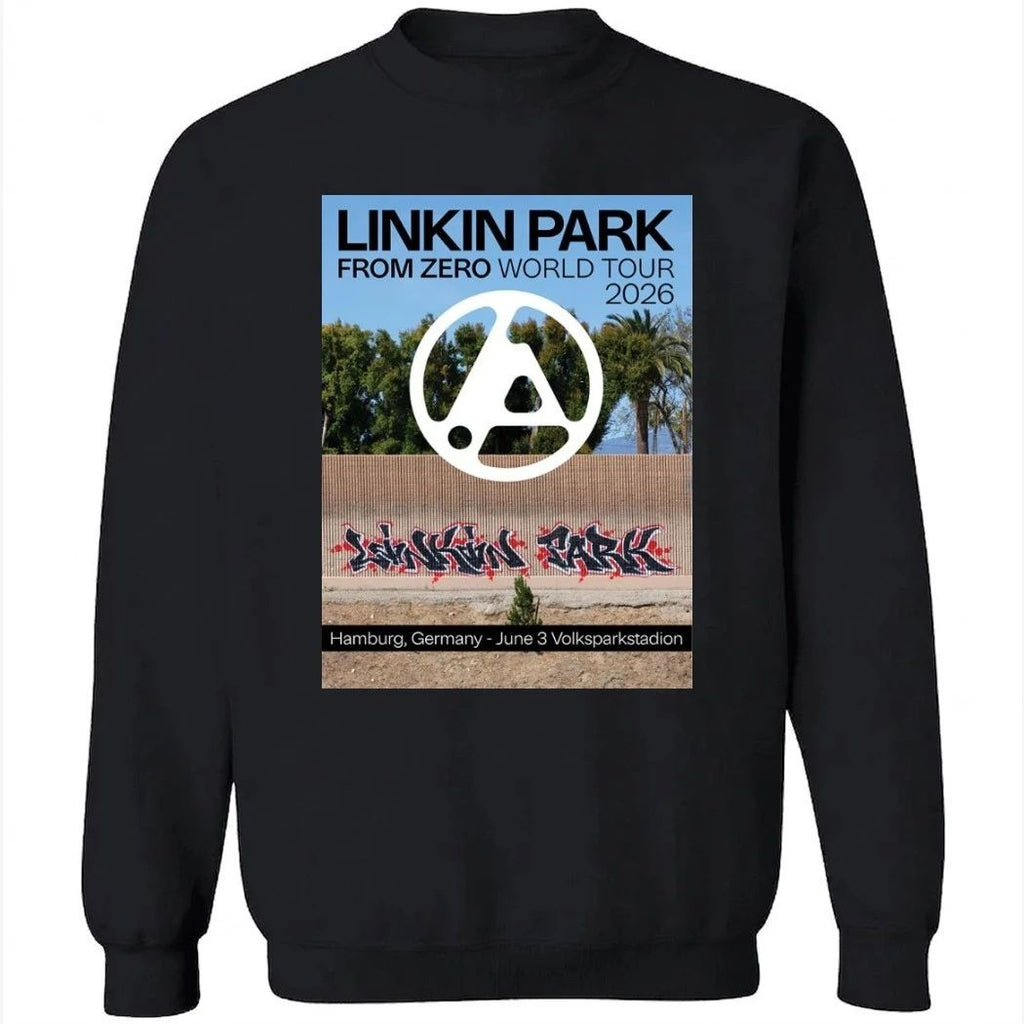 Linkin Park From Zero 2026 Tour Hamburg Germany Night 2 Poster At Volksparkstadion On June 3 2026 Poster Shirt