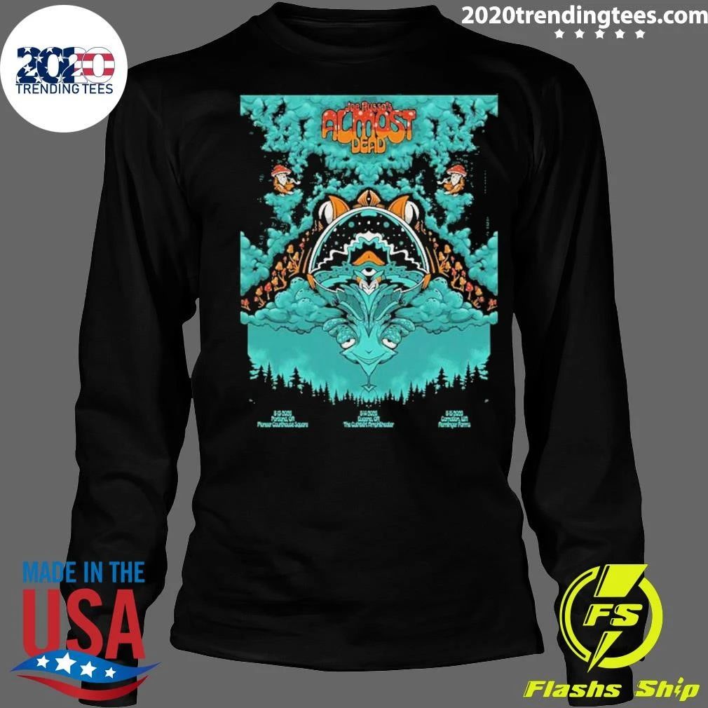 Joe Russo Almost Dead JRAD Event Pacific Northwest Run Tour On August 13-15 2026 Shirt