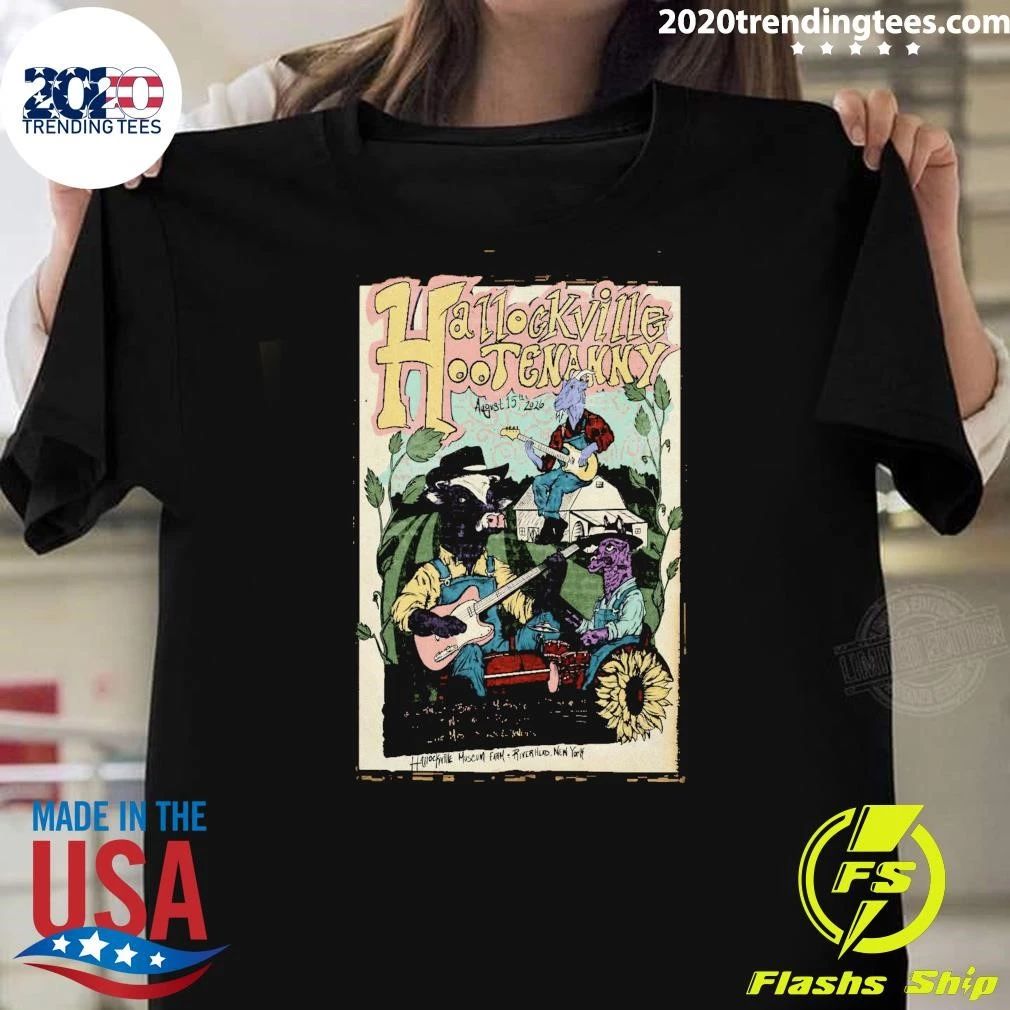 Howdy Folks & Happy Hallockville Hootenanny August 15 2026 Shirt