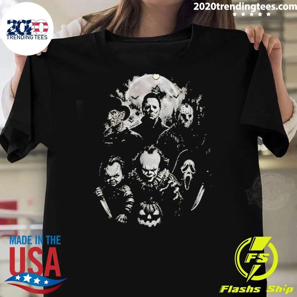 Spooky Season Horror Characters 2026 Halloween Shirt