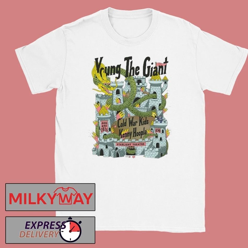 Young The Giant Kansas City MO Tour On Aug 2 2026 shirt
