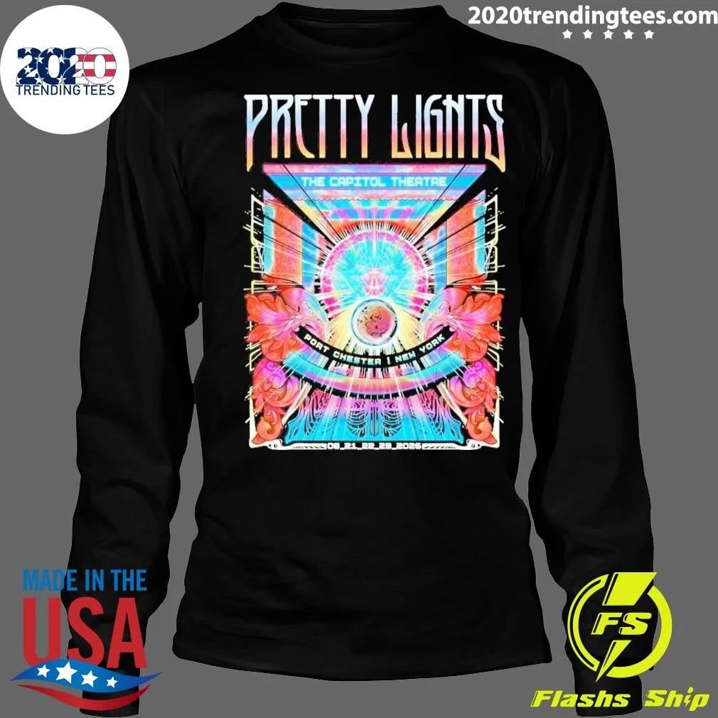 Pretty Lights Port Chester New York At The Capitol Theatre In Port Chester New York On August 21 22 23 2026 Shirt