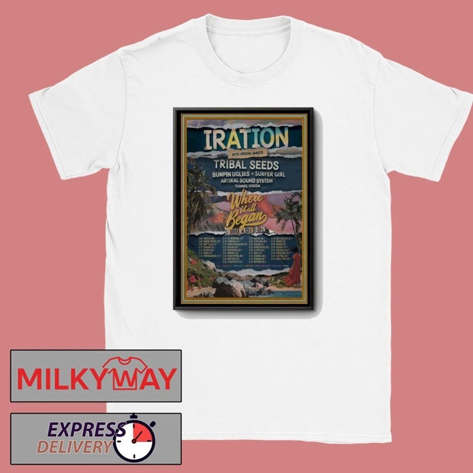 Poster TRIBAL SEEDS May 28 2026 TOUR Avila Beach, CA LIMITED shirt