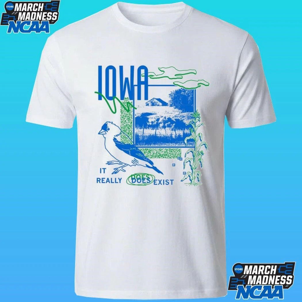 Iowa It Really Does Exist Ringer Shirt