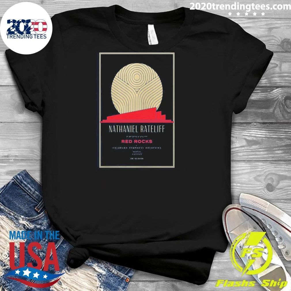 Nathaniel Rateliff Morrison, CO Red Rocks Park and Amphitheatre 2026 Shirt
