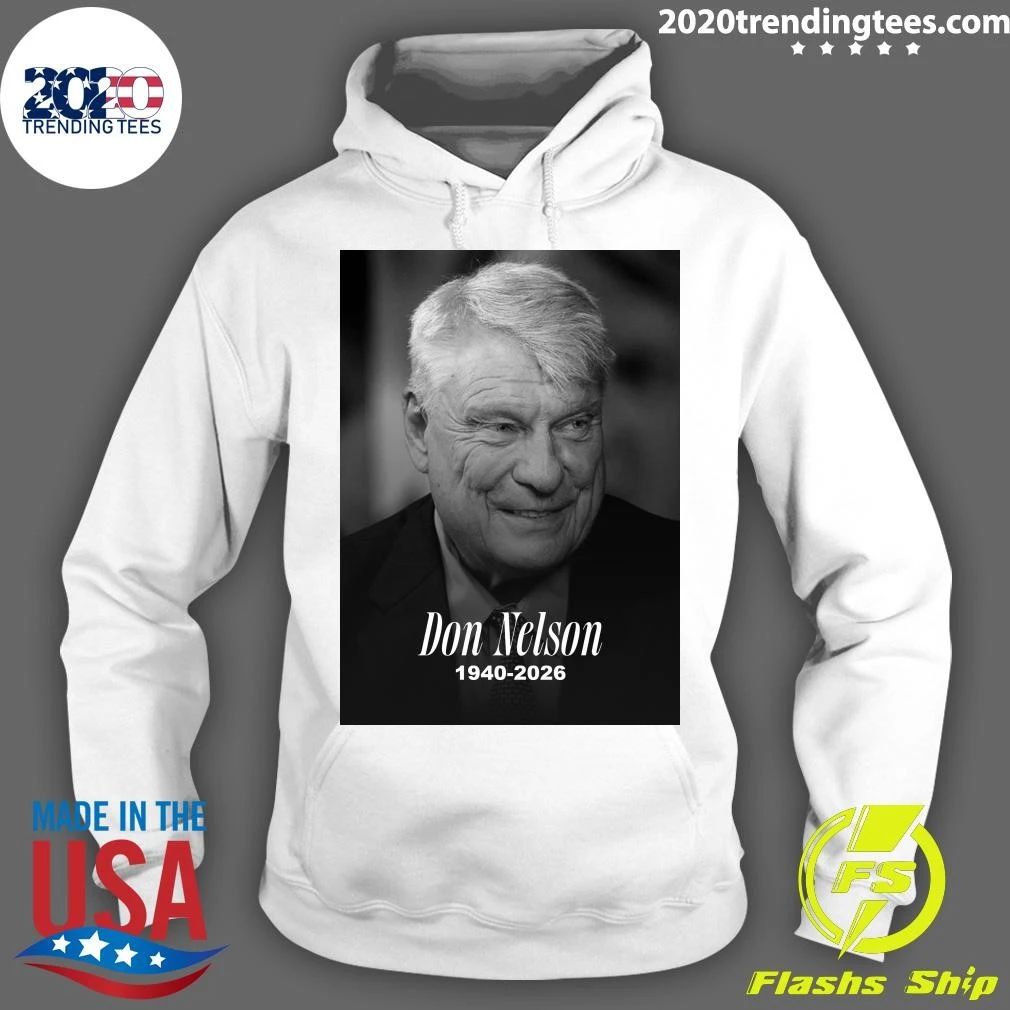 Former Coach Of The Milwaukee Bucks, Don Nelson From 1976 To 1988 Has Passed Away. Rip Shirt