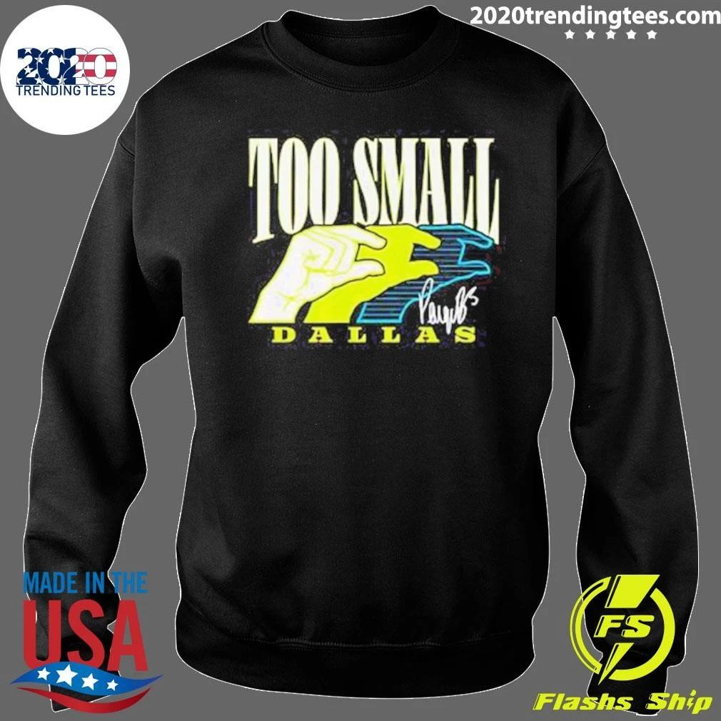 Paige Bueckers Too Small Dallas Signature Shirt