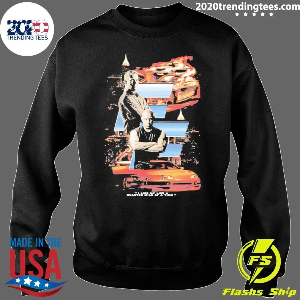 The Fast And The Furious Paul Walker And Vin Diesel Retro Shirt