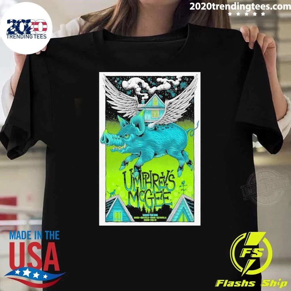 Umphrey’s Mcgee August 20 2026 Iowa City, Ia Summer Shirt