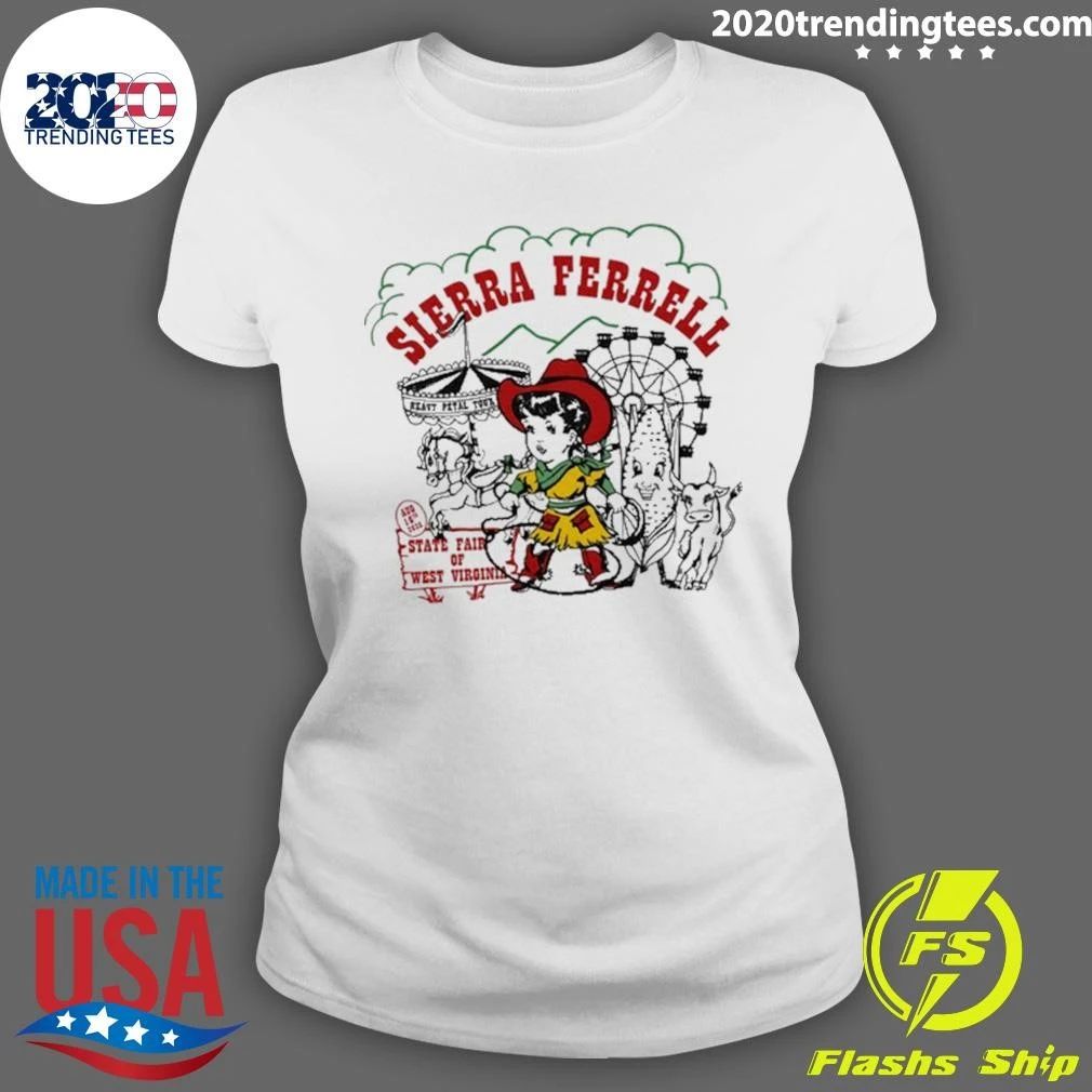 Sierra Ferrell State Fair Of West Virginia In Lewisburg WV August 16 2026 Shirt