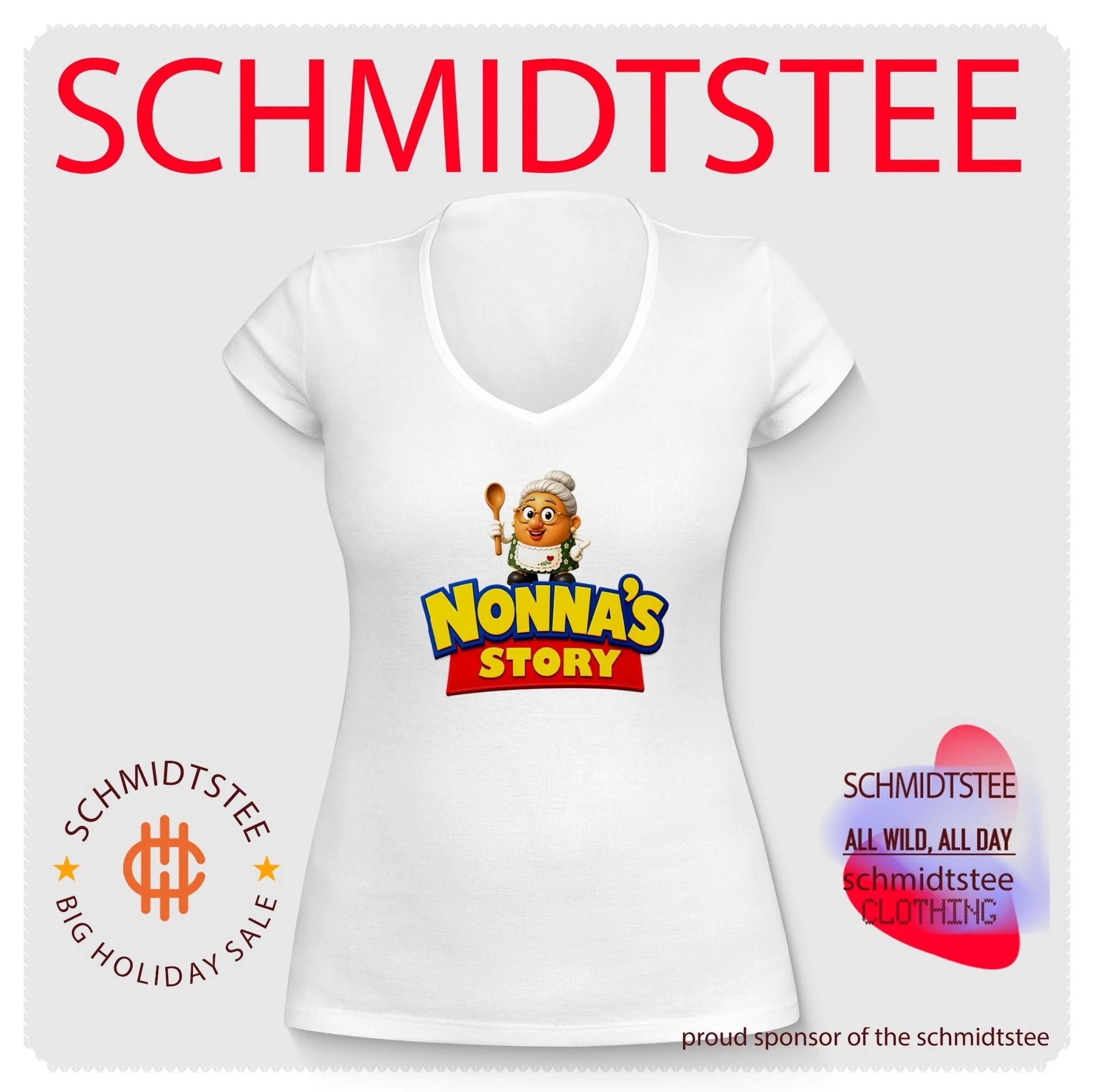 Nonna’s Story Nonna Head Toy Story shirt