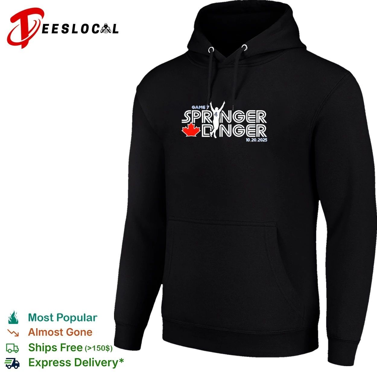 George Springer Game 7 Springer Dinger Toronto Blue Jays T-shirt