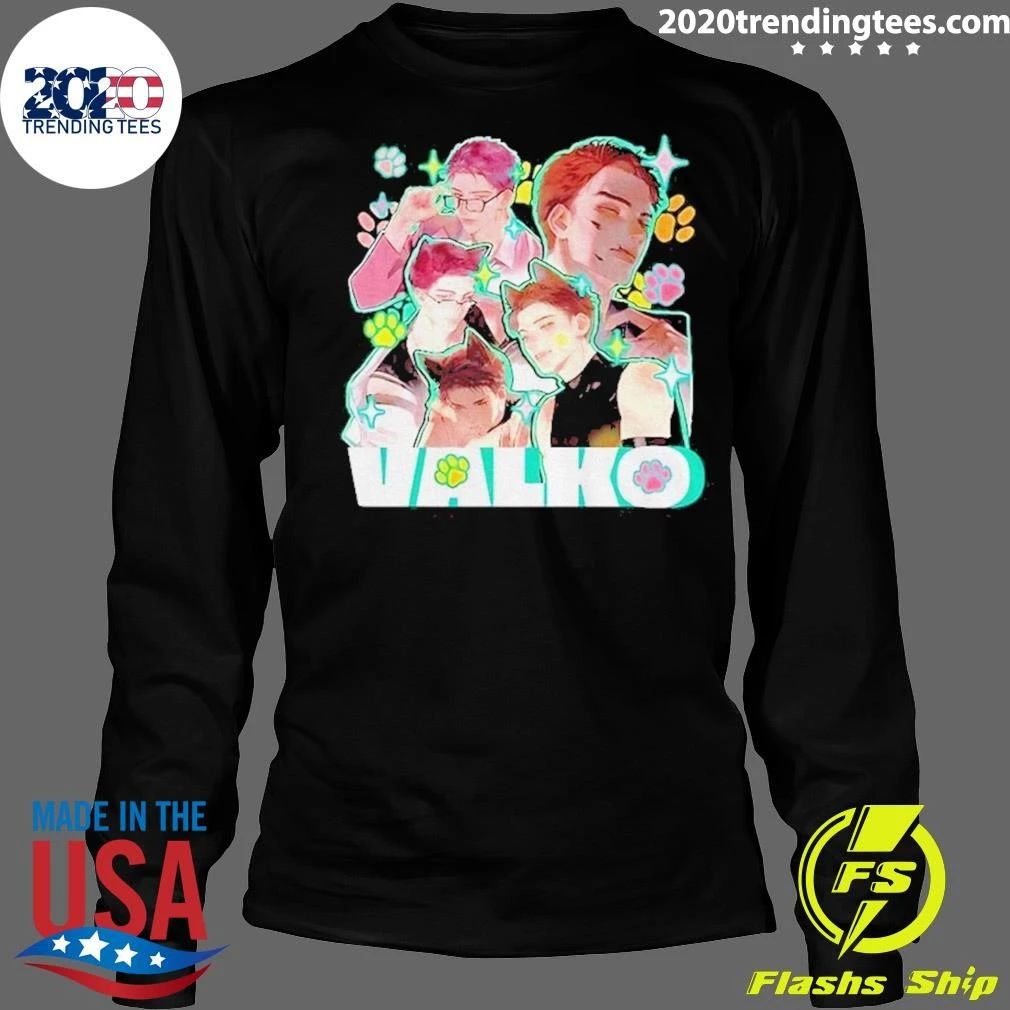 Valko Love And Deepspace Anime Graphic Shirt
