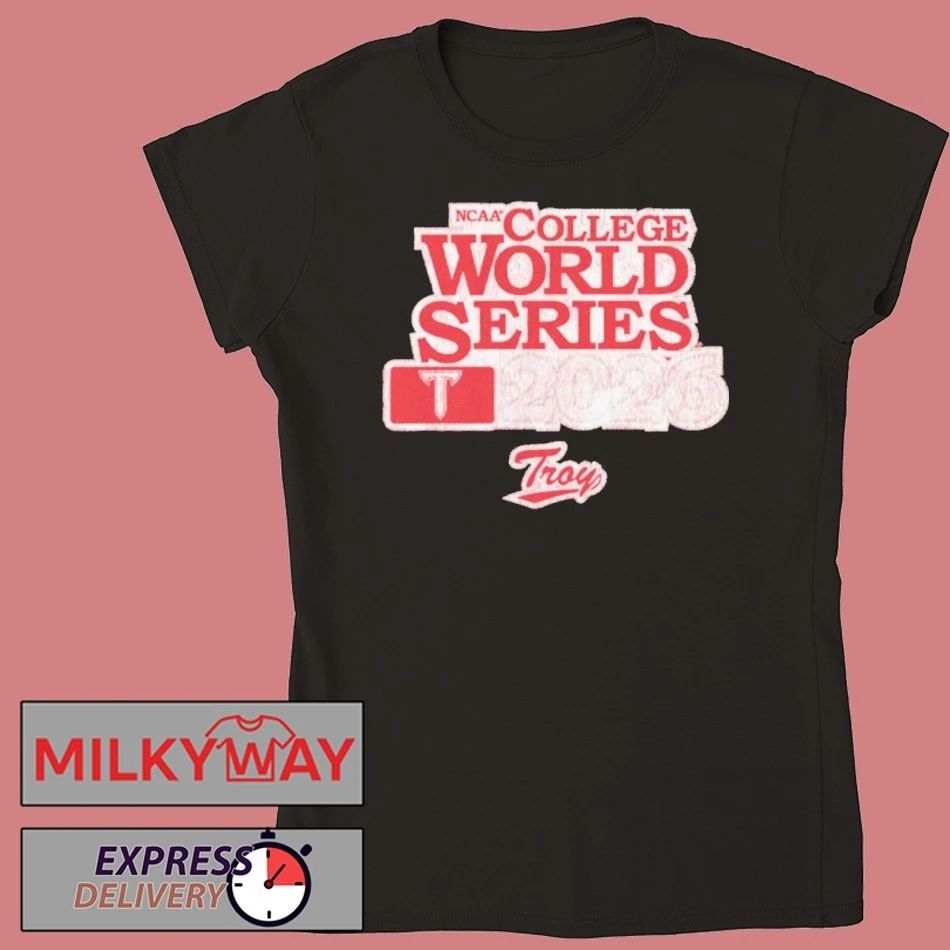 Troy Baseball 2026 College World Series Shirt