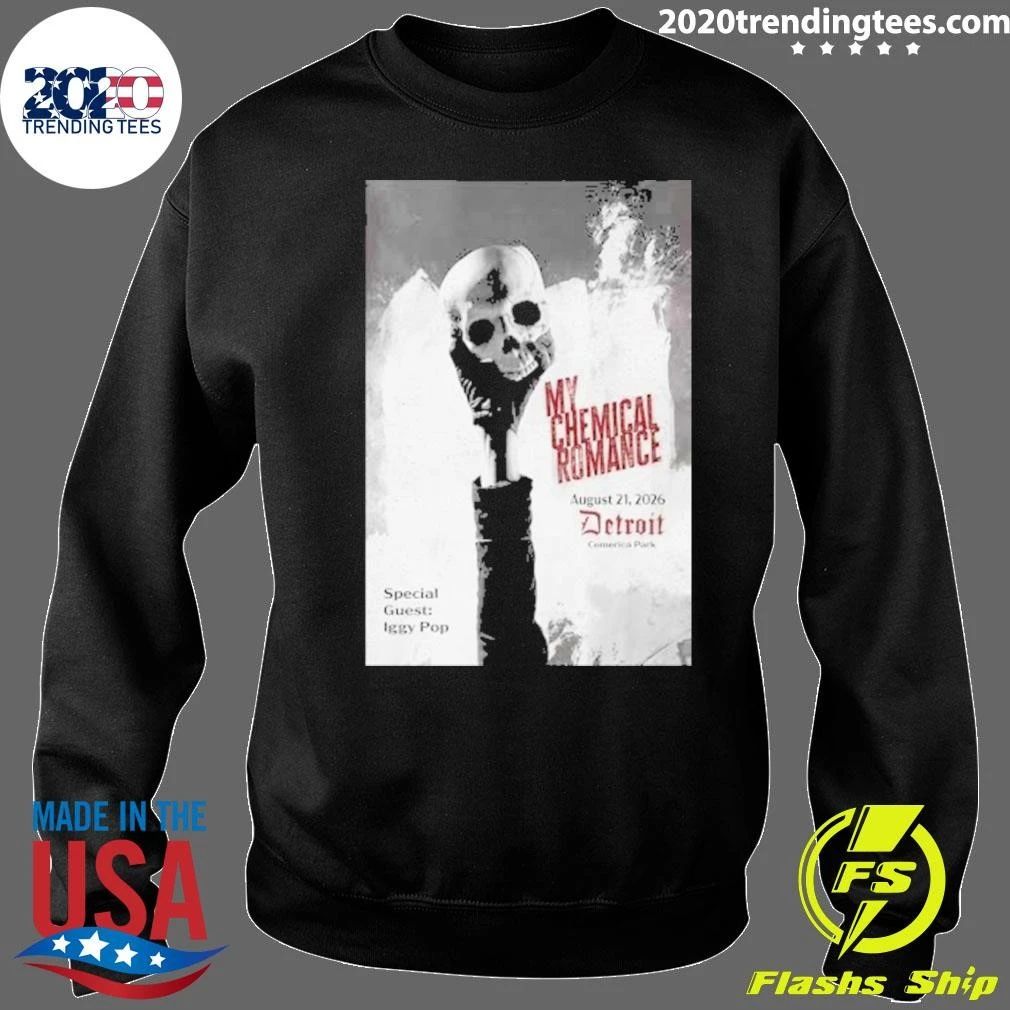 My Chemical Romance August 21 2026 Comerica Park in Detroit MI Shirt