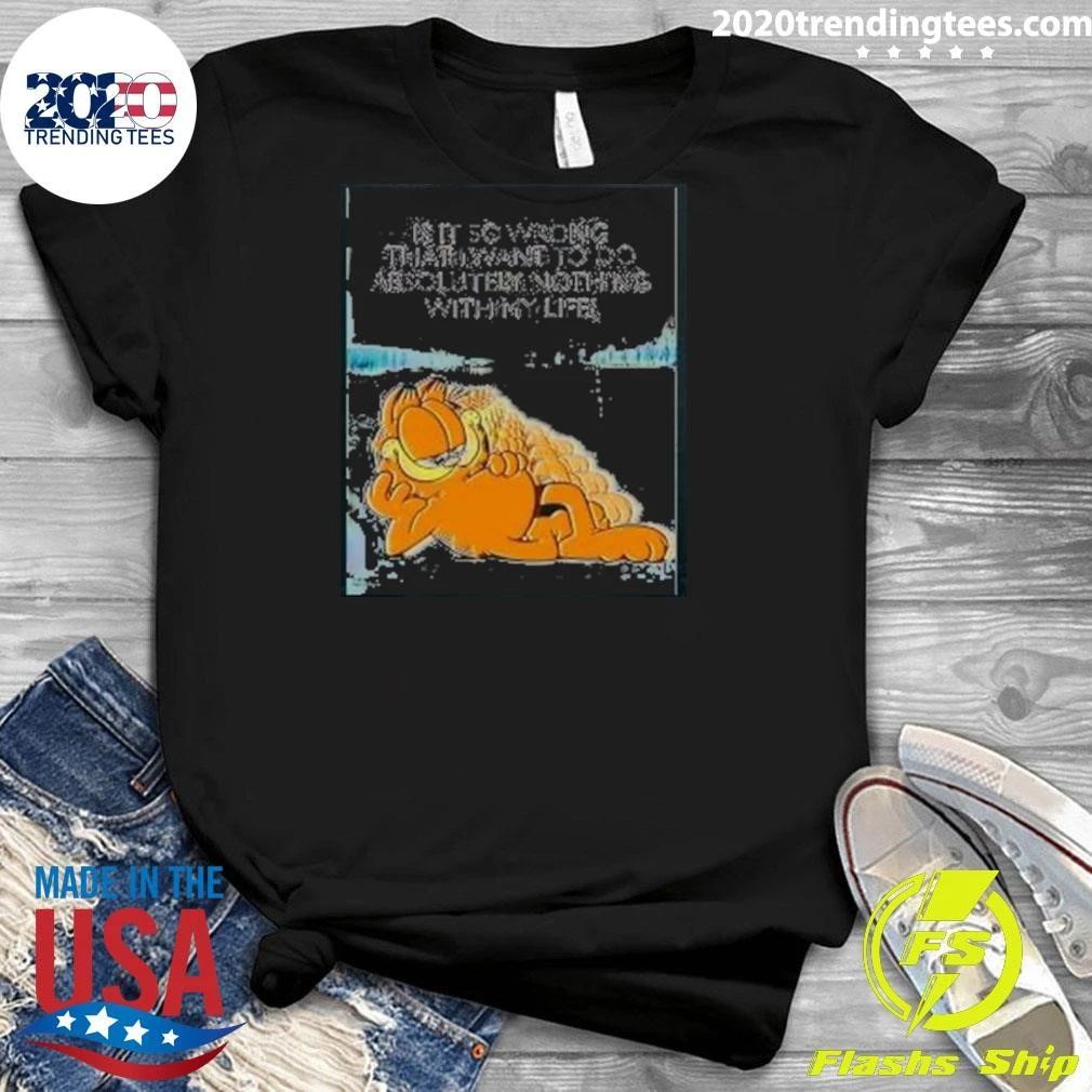 Awesome Want Do Absolutely Nothing Life Premium Shirt
