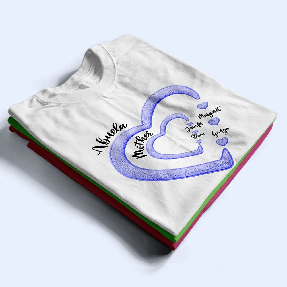 Mom Grandma Sweethearts - Personalized T Shirt