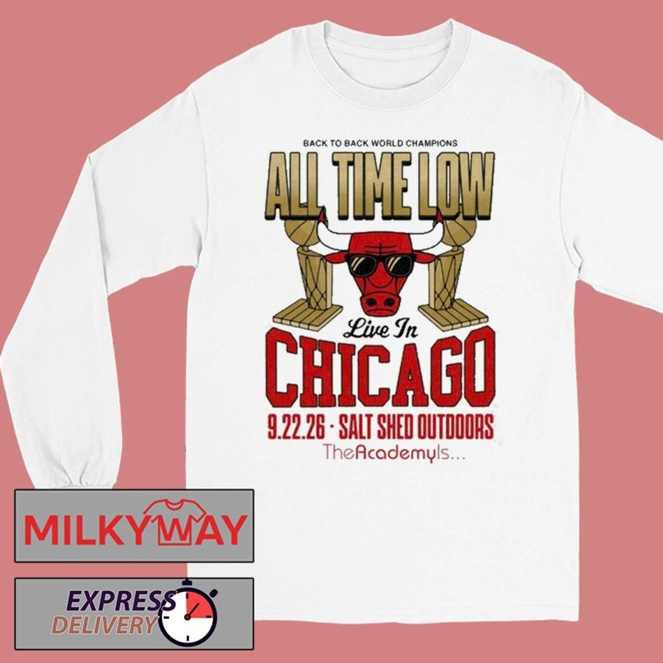 All Time Low Sept 22 2026 The Salt Shed In Chicago IL shirt