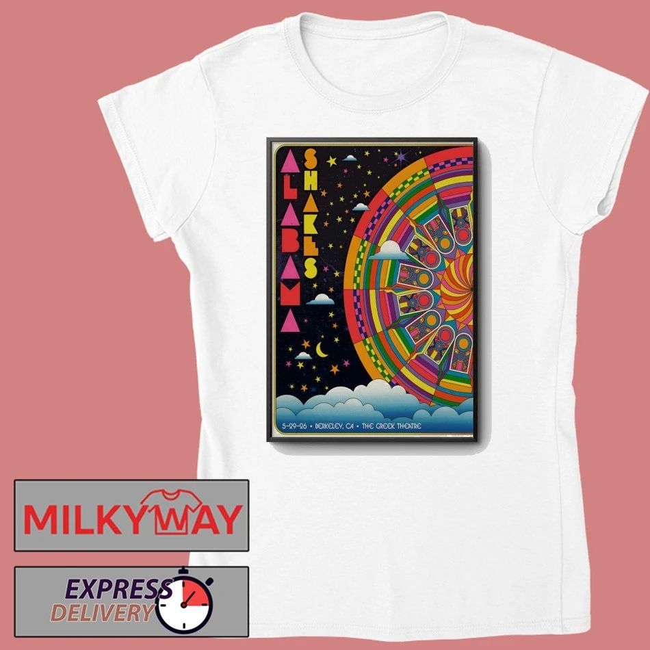 Alabama Shakes 5 29 2026 Berkeley CA Poster shirt