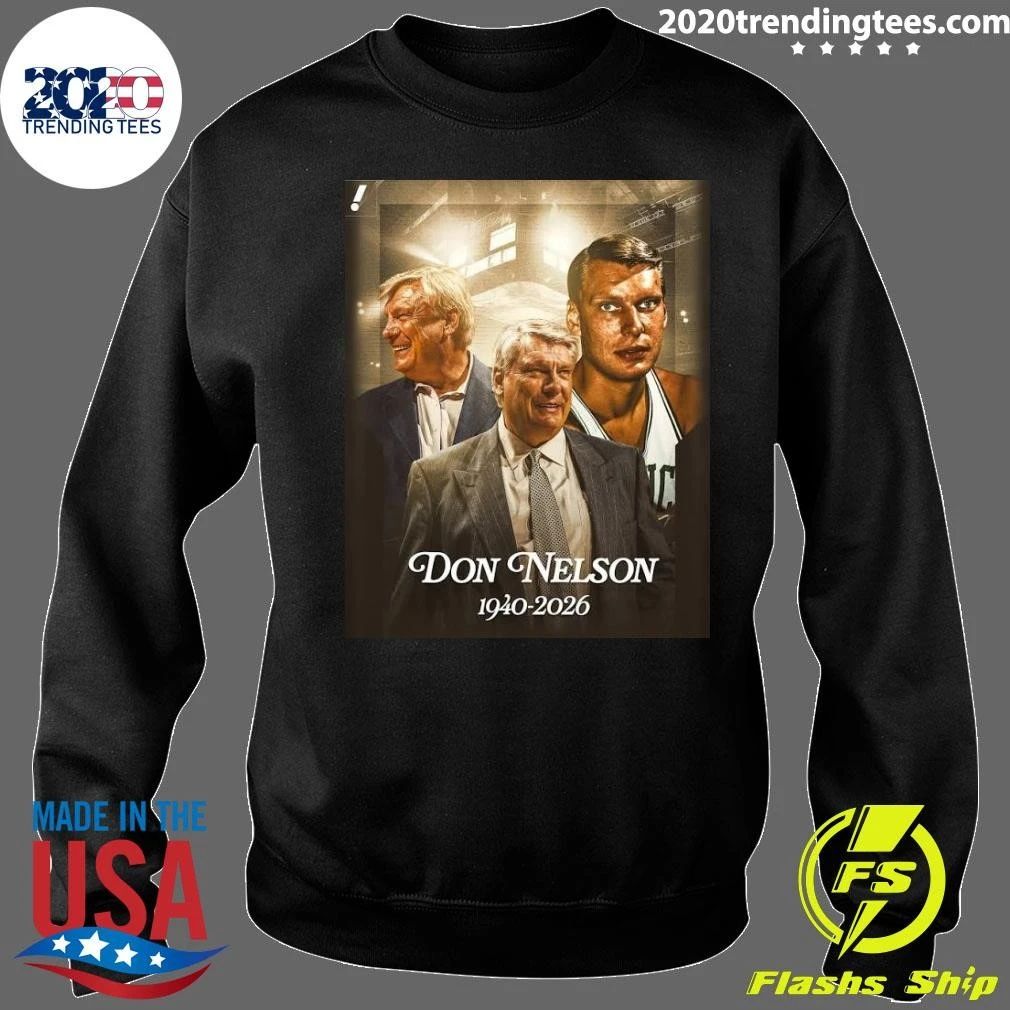 Remember NBA Coach Don Nelson 1940-2026 Shirt