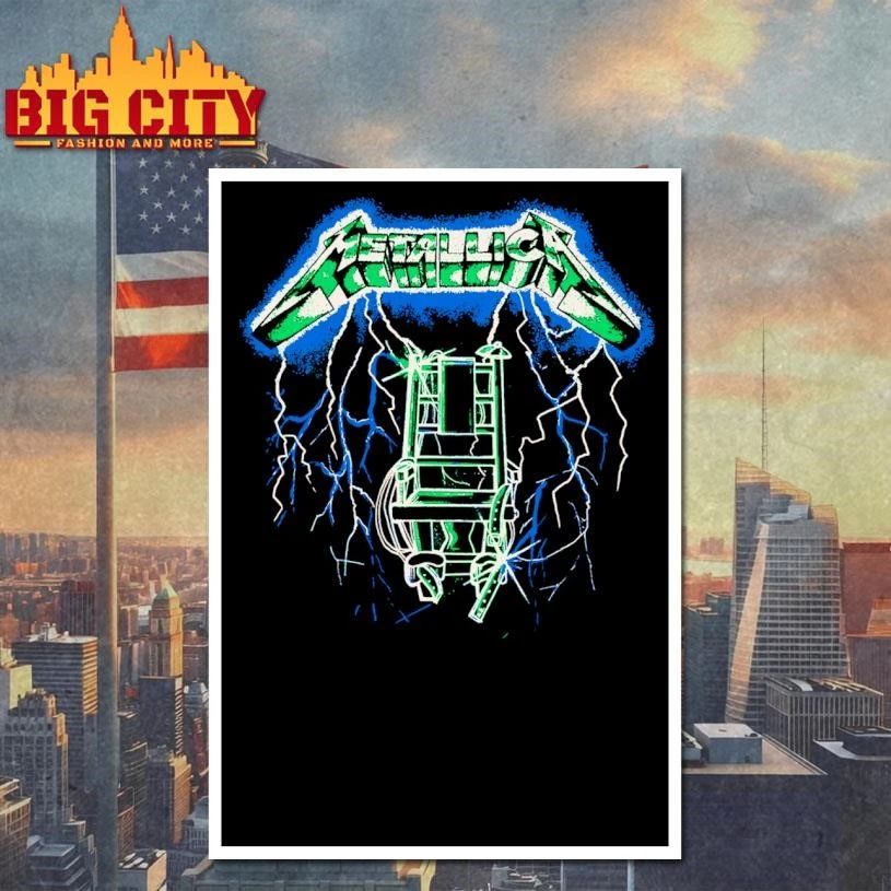 Metallica M72 World Tour Frankfurt Ride The Lightning Shirt