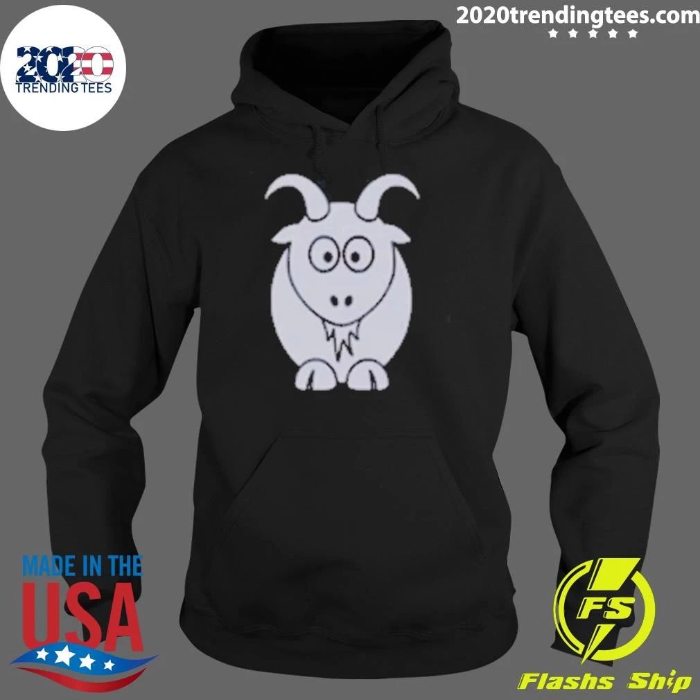 Cartoon Goat Tee Shirt